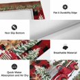 thumbnail image 5 of Christmas Truck Outdoor Rug 5x7 Ft, Non Slip Washable Area Rug, Farmhouse Xmas Tree Red Buffalo Plaid Patio Rugs Carpet Runner, Large Floor Mat for Indoor/Outdoor Deck Porch Camping, 5 of 8