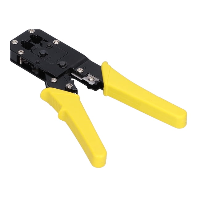 RJ Crimp Pliers,Crimp Pliers High Carbon Network Cable Pliers Wire Stripper Power Packed Performance