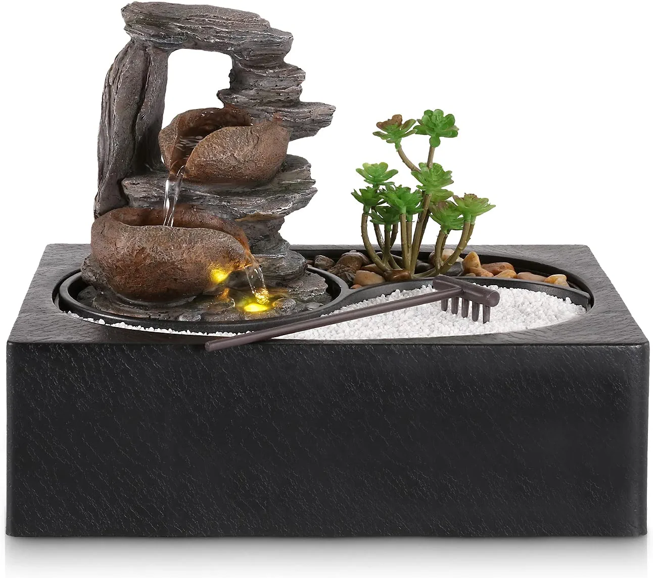 desktop waterfall fountain