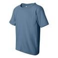 thumbnail image 2 of Heavy Cotton Youth T-Shirt, L, Indigo Blue, 2 of 3