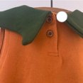 thumbnail image 7 of Baby Toddler Girls Boys Pumpkin Unisex Sleeveless Pumpkin Romper with Hats Two Piece Set Halloween Outfit Party Dress up Clothes Size 3-18M, 7 of 7