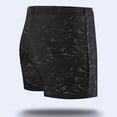 thumbnail image 6 of Conairie Men Swim Trunks Quick Dry Competitive Swim Racing Team Swimsuit Elastic Waist Swimming Shorts Upf 50+ Black L, 6 of 7