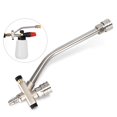 thumbnail image 2 of JZROCKER Stainless Steel Pressure Washer Connector Wand Tool Metal Double Tip Attachment for Foam Cannons Car Washing Supplies, 2 of 13