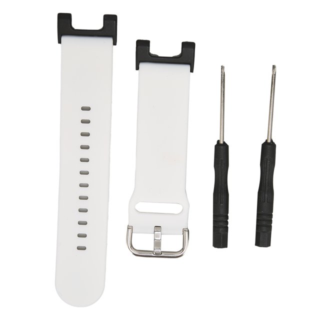 Correa de silicona para reloj inteligente Amazfit TRex Pro (color blanco)