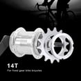 thumbnail image 2 of Sturdy Steel 14T Single Speed Freewheel Sprocket for Fixed Gear Bicycles Bienvenido, 2 of 8