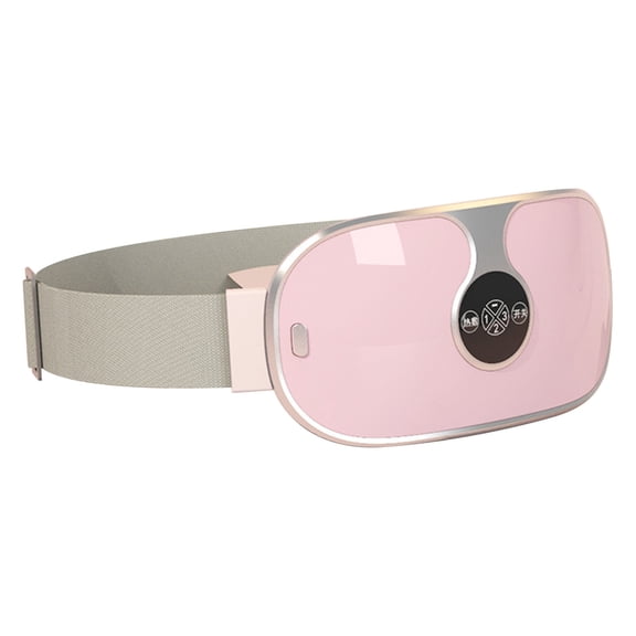 Xihbxyly Almohadilla Térmica Menstrual, 3 Modos de Temperatura con Masaje Vibratorio, Recargable Por Usb, Pantalla Led para Un Fácil Control, Alivio de Calambres, Diseño Ligero, Ideal para Sujetar La