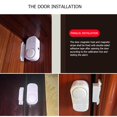 thumbnail image 4 of Sistema de alarma para el hogar Sensores magnéticos Inalámbrico Puerta para el hogar Ventana Entrada Alarma antirrobo, 4 of 9
