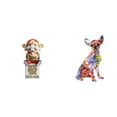 thumbnail image 1 of Figura de escritorio,Figura de Dios de la Fortuna de Dibujos Animados,Regalo Feng Shui,Figura decorativa,Estatua de perro coleccionable,decoración artesanal de grafiti,Escultura de, 1 of 8