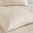 thumbnail image 5 of JERFIT Reversible King Size Bedspread Set with Shams, Cream Quilted Medallion Design, Hypoallergenic Oversized Microfiber Bed Cover, 5 of 10