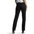 thumbnail image 2 of Lee Women's Relaxed Fit Straight Leg Jean, Black Onyx, 10 Petite, 2 of 5