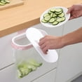 thumbnail image 4 of Kitchen Door Kitchen Cabinet Trash Can Basket Hanging Metal Shelf Trash Storage, 4 of 7