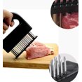 thumbnail image 4 of Ablandador de carne, ablandador de hoja de aguja ultra afilada de acero inoxidable 48 para ablandar bistec, carne de res, accesorios de cocina para hornear duraderos de Ccfoud, 4 of 5