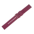 thumbnail image 3 of Uxcell Silicone Watch Bands, 20mm Watch Strap Quick Release for Men Women, Maroon, 3 of 7