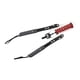 thumbnail image 2 of Entrenador de brazos, ejercitador de brazos, entrenamiento muscular, portátil, ajustable para hombres y mujeres. Rojo, 2 of 9