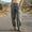 Gray, variant on Womens Barrel Baggy Cargo Pants Casual High Waisted Wide Leg Hiking Joggers with Pockets Army Green XL(XL)