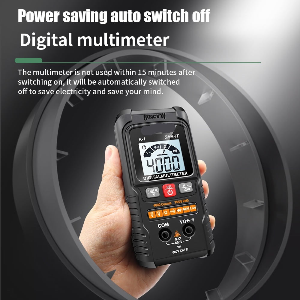 Profesional Digital Multimeter Smart Multimeters Multimetro Ohm Voltage Meter Auto Range