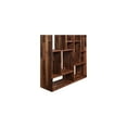thumbnail image 3 of Walnut Shelf - Large Solid Wood Display Unit - Modern Home Decor, 3 of 5