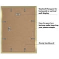 thumbnail image 5 of Americanflat 12x16 Picture Frame with Polished Plexiglass with 9x12 Mat 2 Pack Display Photo Galleria - Gold, 5 of 8