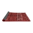 thumbnail image 2 of Ahgly Company Indoor Square Abstract Red Modern Area Rugs, 3' Square, 2 of 4