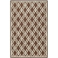 thumbnail image 3 of SAFAVIEH Cambridge Kyle Geometric Wool Area Rug, Dark Brown/Ivory, 6' x 9', 3 of 11