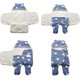 thumbnail image 3 of Envoltura de manta de saco de dormir grueso para bebé infantil para otoño e invierno Xemadio CJWUS-6906, 3 of 3