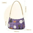 thumbnail image 3 of FORMRS Womens Shoulder Bag with Chain Strap Clutch Purse Cute Tote Handbag, Halloween Black Cat, 3 of 7