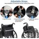 thumbnail image 4 of Perfect Bag Waterproof Oxford Cloth Wheelchair Storage Bag for Wheelchair with Reflective Strips for, 4 of 4
