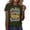 Army Green, variant on Graduation Gifts for Her: Senior 2026 Shirts Class Of 2026 T Shirt In My Senior Causal College Graduation Teacher Tee Tops Womens Spring Summer Tops