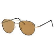 Aviator Style Sunglasses, Brown