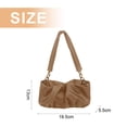 thumbnail image 2 of Bolso nube doblado suave, bolso de hombro con cadena de color sólido, bolso tipo sobre, bolso de mano, bolso de mensajero para mujer, 2 of 5