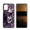 thumbnail image 1 of Compatible with LG Q52 Phone Case, Skull-323 Case Silicone Protective for Teen Girl Boy Case for LG Q52, 1 of 1