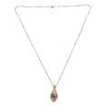 thumbnail image 2 of Necklace with Aromatherapy Capability, Hollow Waterdrop Structure, Build, 2 of 5