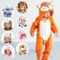 thumbnail image 2 of Mameluco para niños, mono para niñas, disfraces de animales para niños, peleles con capucha para bebés de otoño, prendas de vestir para niños, trajes de Navidad para recién nacidos 0-36M12M Gao Jinjia LED, 2 of 2