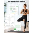 thumbnail image 5 of Arboleaf 8-Electrode Smart Scale for Body Weight: Full Body Composition Analyzer, 50+ Metrics, Dual-Frequency BIA 400 lb Weight Capacity Standard & Athlete Modes Muscle Mass, Black, 5 of 9