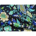 thumbnail image 5 of oneOone Rayon Navy Blue Fabric Paisleys Sewing Material Print Fabric By The Yard 56 Inch Wide, 5 of 5