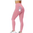 thumbnail image 1 of Gibobby Leggings Termicos Mujer Pantalones Mujer Estampado Hip High Tight Fitting Sports Hip Fitness Peach Pantalones Cintura Yoga Yoga Pantalones（Rosa， S), 1 of 5