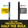 thumbnail image 4 of OtterBox Commuter MagSafe Case for iPhone 17e/16e/15/14/13 – Blue/Black – Slim, Shockproof, Dual Layer Drop Protection, 4 of 7