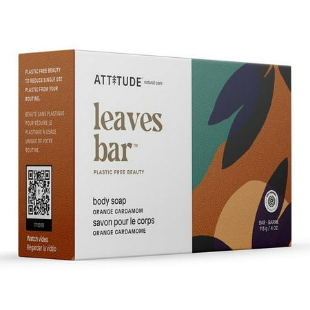 Attitude Body Soap Orange Cardamom 4 oz