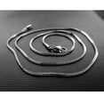 thumbnail image 4 of Collar de cadena Yinane Acero inoxidable 18' Plata, 4 of 8