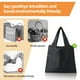 thumbnail image 1 of Billuyoard Bolsas de compras reutilizables, plegables y prácticas, fáciles de llevar, para una amplia gama de usos, 3 pack/lote Almacenamiento y organización del hogar, 1 of 6