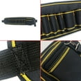 thumbnail image 4 of PPgejGEK Pocket Tool Belts with Release Buckle Heavy Duty Detachable Adjustion Utility Belt Work Apron for Electrician Carpenter Construction Tool Belt Pouches Holiday Deals, 4 of 6