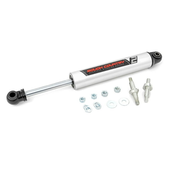 Rough Country V2 Steering Stabilizer for 73-87 Chevy/GMC C/K10