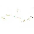 thumbnail image 3 of Ahi USA Glow Hook Speckled Shrimp Sabiki Bait Fishing Rigs #4, 3 of 9