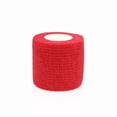 thumbnail image 2 of Venda cohesiva autoadhesiva KEQCQE de 5 cm, roja, 12 rollos, 2 of 3