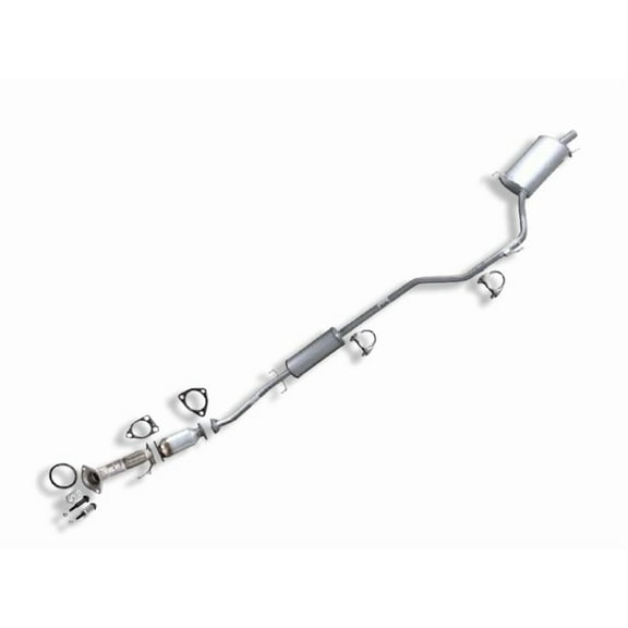 EPA Approved Stainless Steel Front pipe Catalytic Muffler Assembly Compatible with Honda Accord 2008-2012 2.4L SEDAN - Includes Gasket, Clamp and Spring Boltkit