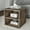Gray, variant on Lavish Home Modern Stackable Modular Cube End Table with Shelves (Gray)