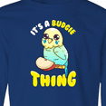 thumbnail image 4 of Inktastic Budgie Parakeet Budgerigar Long Sleeve Youth T-Shirt, 4 of 5