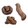 thumbnail image 3 of 6pcs Realistic Soft Fake Dog Poop Pranks Gag Joke Party Gift Toys Poo Rubber, 3 of 10