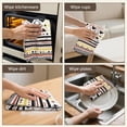 thumbnail image 5 of 6 Pcs Funny Kitchen Towels,Yellow Ethnic Geometric Pattern Microfiber Dish Towels,Kitchen Tea Towels,Kitchen Towel Set (18" X 26"), 5 of 7