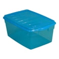 thumbnail image 2 of Caja Organizadora Polycar Multiusos Traslucido Azul 38 Litros, 2 of 4